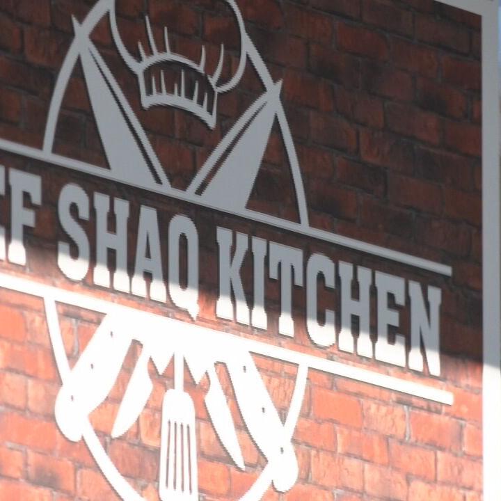 Ribbon cutting of Chef Shaq Kitchen